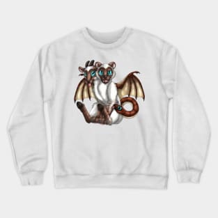 Chimera Cubs: Chocolate Lynx Point Crewneck Sweatshirt